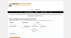 Desktop Screenshot of airbankdownunder.com