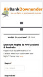 Mobile Screenshot of airbankdownunder.com